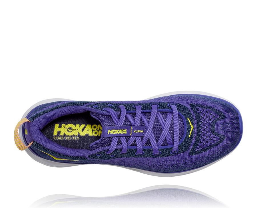 Hoka Australia One One Hupana Flow - Womens Running Shoes Blue/White - PTJHD-3425